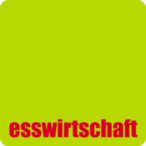 esswirtschaft Logo (DPMA, 30.06.2011)