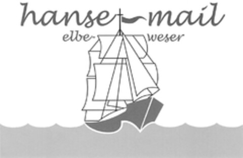 hanse mail elbe-weser Logo (DPMA, 28.03.2013)