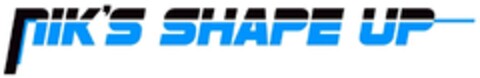 nIK`S SHAPE UP Logo (DPMA, 10/19/2014)