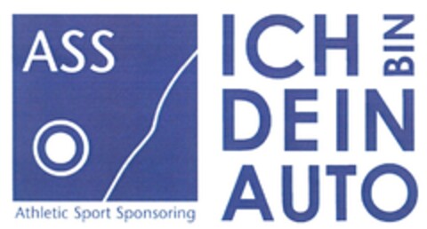 ASS Athletic Sport Sponsoring ICH BIN DEIN AUTO Logo (DPMA, 10/29/2014)