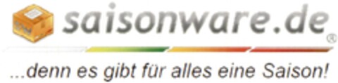 saisonware.de ...denn es gibt für alles eine Saison! Logo (DPMA, 07.02.2015)