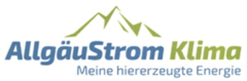 AllgäuStrom Klima Meine hiererzeugte Energie Logo (DPMA, 03/27/2015)