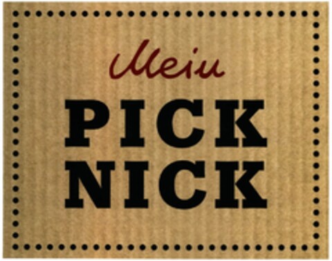 Mein PICK NICK Logo (DPMA, 24.09.2015)