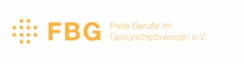 FBG Freie Berufe im Gesundheitswesen e.V Logo (DPMA, 08/15/2016)