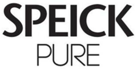 SPEICK PURE Logo (DPMA, 15.11.2018)