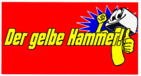 Der gelbe Hammer! Logo (DPMA, 01/17/2002)