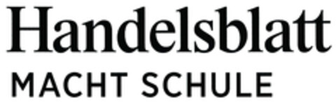 Handelsblatt MACHT SCHULE Logo (DPMA, 14.06.2019)