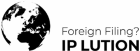 Foreign Filing? IP LUTION Logo (DPMA, 22.10.2020)