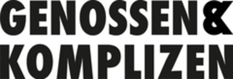 GENOSSEN & KOMPLIZEN Logo (DPMA, 21.04.2021)