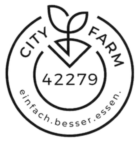 CITY FARM 42279 einfach.besser.essen. Logo (DPMA, 17.11.2022)