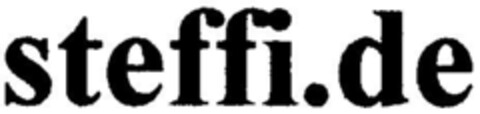 steffi.de Logo (DPMA, 06/26/2002)
