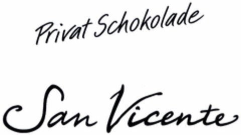 Privat Schokolade San Vicente Logo (DPMA, 15.09.2004)