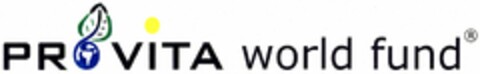 PROVITA world fund Logo (DPMA, 30.10.2004)