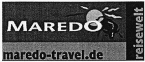 MAREDO maredo-travel.de reisewelt Logo (DPMA, 08/16/2005)