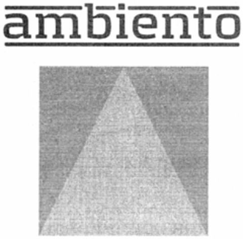 ambiento Logo (DPMA, 08/26/2005)