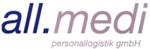 all.medi personallogistik gmbH Logo (DPMA, 08/13/2007)