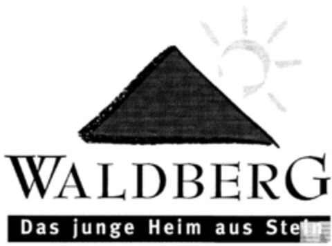 WALDBERG Das junge Heim aus Stein Logo (DPMA, 07/05/1996)