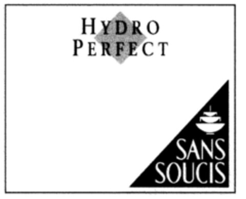 HYDRO PERFECT SANS SOUCIS Logo (DPMA, 05.07.1996)