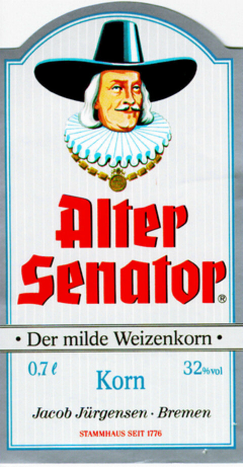 Alter Senator Logo (DPMA, 20.08.1996)