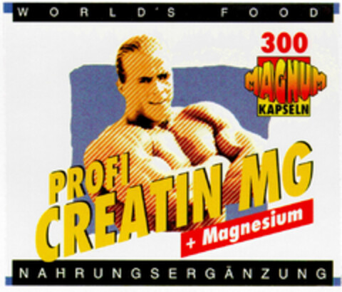 PROFI CREATIN MG + Magnesium Logo (DPMA, 15.05.1997)