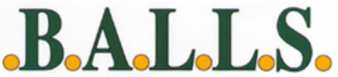 .B.A.L.L.S. Logo (DPMA, 07/30/1998)