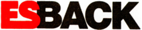 ESBACK Logo (DPMA, 17.08.1998)