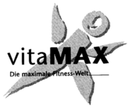 vitaMAX Die maximale Fitness-Welt Logo (DPMA, 01.02.1999)