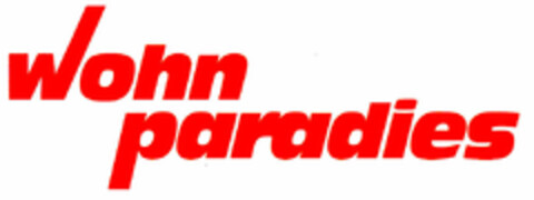 Wohnparadies Logo (DPMA, 09/18/1999)