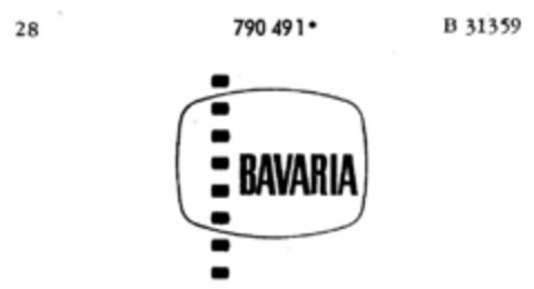 BAVARIA Logo (DPMA, 04/22/1964)