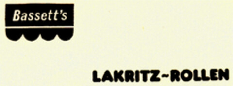 Bassett`s LAKRITZ-ROLLEN Logo (DPMA, 08.05.1980)