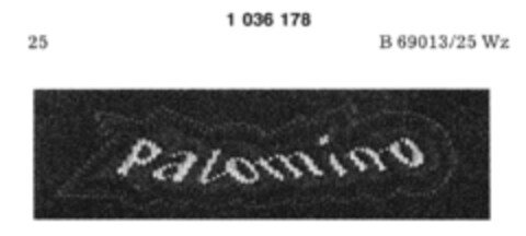 Palomino Logo (DPMA, 13.10.1981)