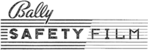 BALLY SAFETY FILM Logo (DPMA, 21.12.1991)