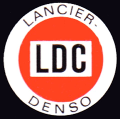 LANCIER DENSO LDC Logo (DPMA, 19.11.1964)