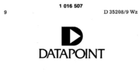 DATAPOINT Logo (DPMA, 25.04.1980)