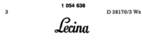 Lecina Logo (DPMA, 26.01.1983)