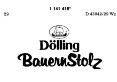 Dölling BauernStolz Logo (DPMA, 20.02.1987)