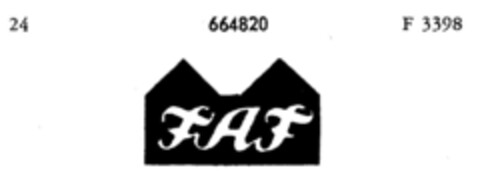 FAF Logo (DPMA, 06/22/1953)