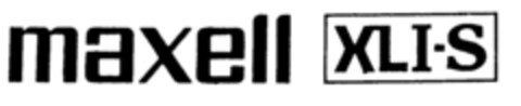 MAXELL XLI-S Logo (DPMA, 15.10.1980)