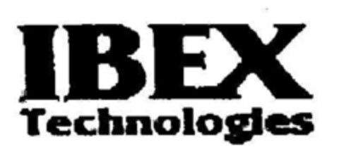 IBEX TECHNOLOGIES Logo (DPMA, 09/23/1994)