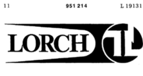 LORCH Logo (DPMA, 20.02.1973)