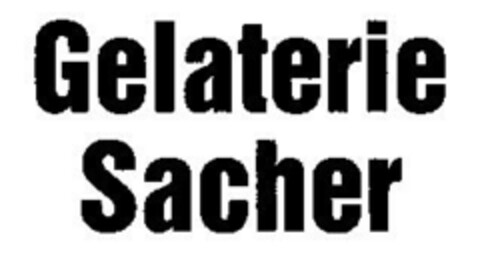 Gelaterie Sacher Logo (DPMA, 16.05.1988)