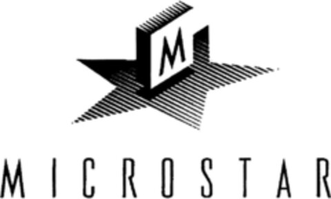 M MICROSTAR Logo (DPMA, 21.04.1994)