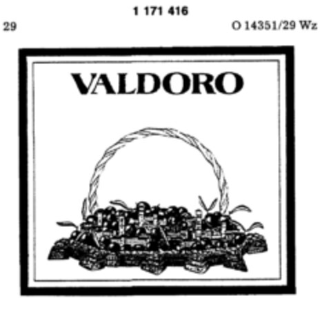 VALDORO Logo (DPMA, 10.04.1990)