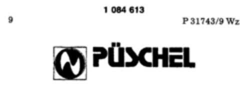 PÜSCHEL Logo (DPMA, 30.07.1984)