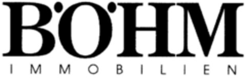 BOEHM IMMOBILIEN Logo (DPMA, 10/24/1991)