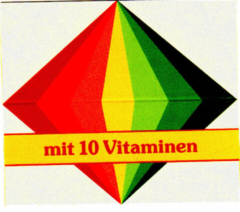 mit 10 Vitaminen Logo (DPMA, 24.10.1991)