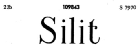 Silit Logo (DPMA, 12/07/1907)