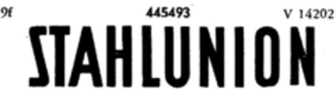 STAHLUNION Logo (DPMA, 03/08/1932)