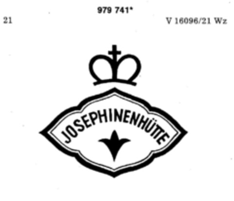 JOSEPHINENHÜTTE Logo (DPMA, 09.10.1978)