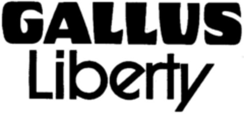GALLUS Liberty Logo (DPMA, 20.09.1984)